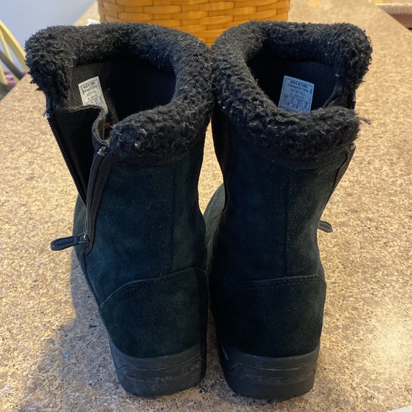 Sorel Waterfall Black Suede Waterproof Winter Boots Thinsulate Insulated 8.5 - Picture 16 of 16